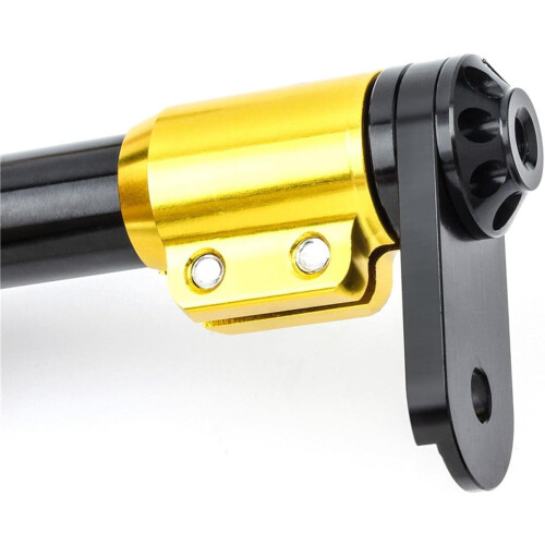 Folding Bike Easy Wheels Extension Pole Telescopic Built-In Pole For Stability Black 1