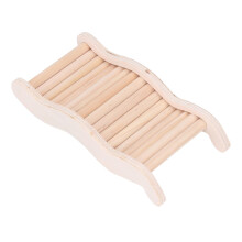 Ponte a scala in legno per criceti S 9,5x19,5 cm Naturale