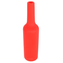 Bartender-Übung Flasche Silikon Bruchfest Sturzsicher Weiche Bartraining-Flasche Rot