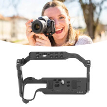 Aluminiumlegierung Kamera-Rig für Filmemacher, Schnellmontage mit 1/4" und 3/8" Schraubenlöchern, Kälte-Schuhhalterung für R10 Kamera
