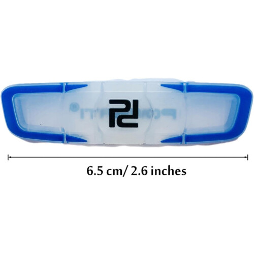 Tennis Vibration Damper Soft Silicone Racket Damper Long Vibration Damper Shockproof Replacement Blue 2