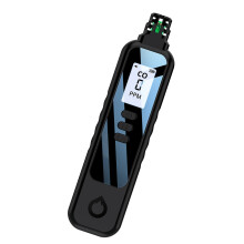Rilevatore di gas LCD nero retroilluminato 0-999PPM, 2xAAA