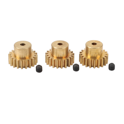 Pignone in rame da 20 denti con foro da 2,3 mm per 370/380/390 2