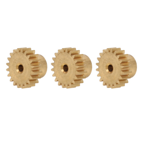 Pignone in rame da 20 denti con foro da 2,3 mm per 370/380/390