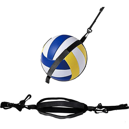 Volleyball Spike Trainer Adjustable Training Aid For Spiking Practice Height Adjustable Durable Nylon Foam Pad 1