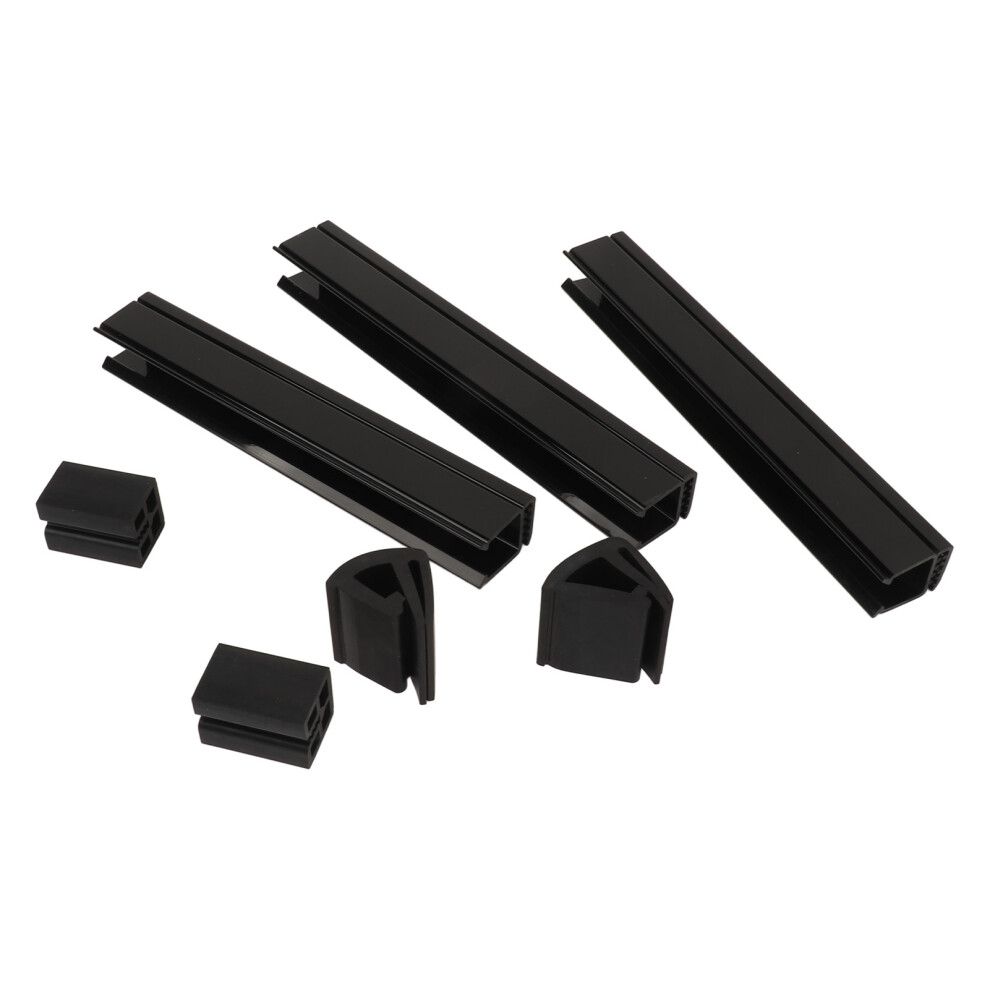 Golf Cart Windshield Sash Mounting Kit For G22 2003-2007 | Rubber & Plastic 8411335812596