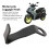 Gancho universal de acero inoxidable para NMAX155 negro 3