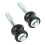1 paire de colliers de riser noirs Interceptor 650 5
