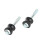 1 paire de colliers de riser noirs Interceptor 650 8
