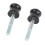 1 paire de colliers de riser noirs Interceptor 650 7