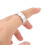 Smart Ring ID:18,9mm 18 mAh Silber 25x25x10mm 14