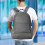 Faltbarer Wanderrucksack 16L Dunkelgrau 4230,512cm 9