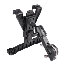 Soporte para tableta de bicicleta, 7-10 pulgadas, tubo de 20-40 mm