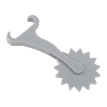 Graues ABS 3D-Dreh-Boot-Sporn-Clips für Schuhe, 2er Set Charms