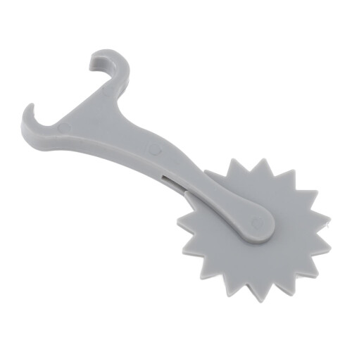 Clip de queue de chaussure en ABS gris, 54,0 g, ensemble de 2 pièces