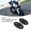 2 pièces cache de base du miroir en aluminium noir S1000RR/R1 5