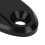 2 pièces cache de base du miroir en aluminium noir S1000RR/R1 7