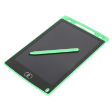 8,5 Zoll Schreibtablett LCD Farbzeichentablett Kinder Farbige Kritzeltafel Spielzeug für Mädchen und Jungen von 1 bis 10 Jahre alt Grün