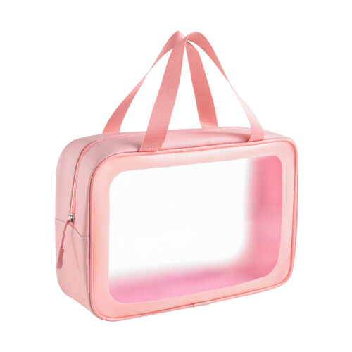 Trousse de maquillage en PVC transparent - grande capacité 1