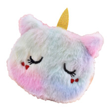 Monedero de peluche mini con diseño de dibujos animados y algodón PP