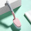 Spazzola per scrub modello 100.00 g rosa, setole bianche 11