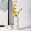 Vaso per fiori tipo E bianco latte plastica PE 60-114g 9