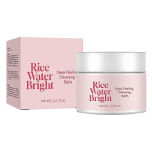 (1pcs)Rice Water Bright Foam Cleanser, Gentle Face Cleanser & Pore Control, Moisturizing Makeup Remover, Gentle Face Wash for Hydrating & Moisturizing