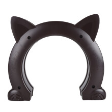 Braunes ABS-Katzen-Innentürloch-Kit Einfacher Einbau