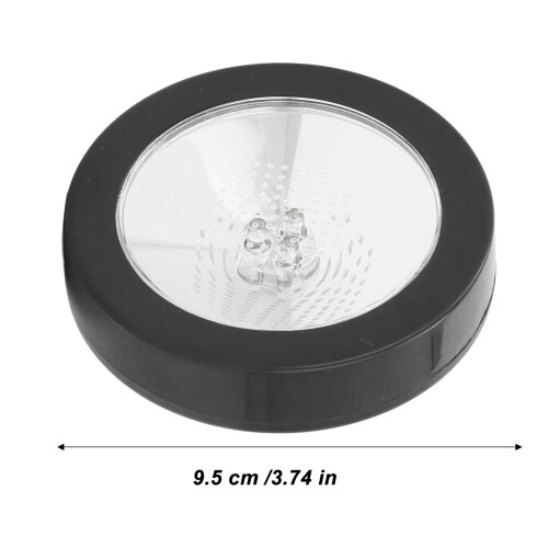 Porte-gobelet LED à gravité légère 9,5 cm blanc 1