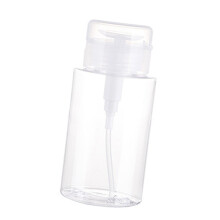 200ml Klare PP-Drückspenderflasche mit Staubdichtem Deckel