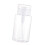 200ml Klare PP-Drückspenderflasche mit Staubdichtem Deckel 1