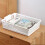 Rectangular Plastic Desktop Storage Basket, Space Saving, Stackable Bin for Snacks & Toys, L 5