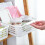 Rectangular Plastic Desktop Storage Basket, Space Saving, Stackable Bin for Snacks & Toys, L 7