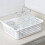 Rectangular Plastic Desktop Storage Basket, Space Saving, Stackable Bin for Snacks & Toys, L 12