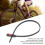 Cavo lucchetto per bici con password compatto - ABS e acciaio inossidabile 3