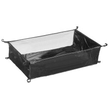 Under Table Storage Bag Mesh Basket Organizer Hangable Pouch Large Capacity Durable Straps Outdoor Camping Table