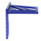Righello goniometro 3D 22,5-90 in lega di alluminio blu 13