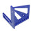 Righello goniometro 3D 22,5-90 in lega di alluminio blu 10