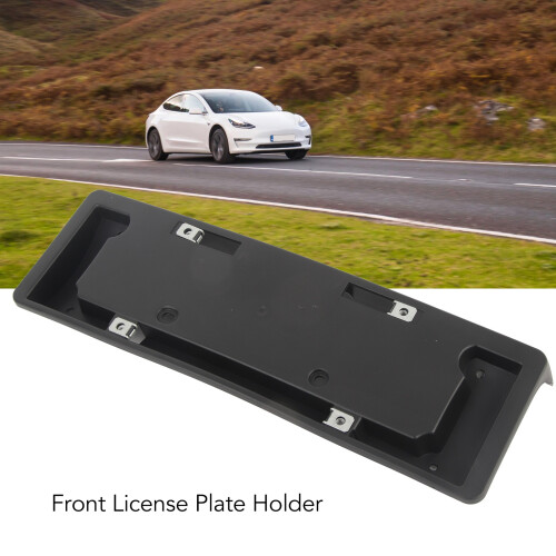 Front Kennzeichenhalter für Tesla Model 3 2017-2023, stabiler Halterungsbügel 2