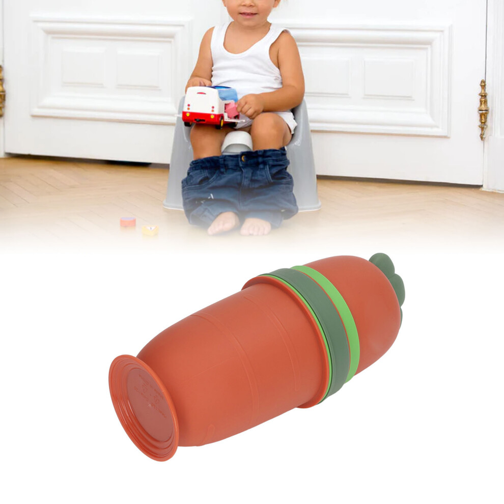 Kinder Tragbare TöPfchen Flasche Urin Trainer Notfall Urinal Toilet FüR Auto Reisen Camping Rot-image