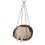 Pot de fleurs Swing Face - Taille 14 x 10,2 x 14 cm, résine 16