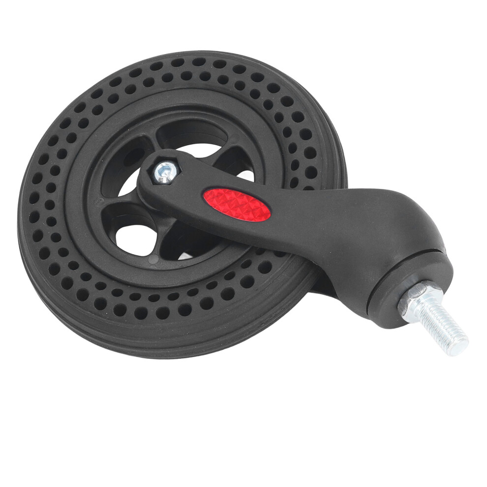 6" Honeycomb Wheelchair Wheels - Easy Install Replacement Rubber Tires