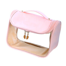 Durchsichtige PVC-Waschtasche, 18x12x23 cm, Kapazität: ca. 5,0 L