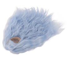 Peluca ondulada azul cielo para muñeca HTF 18,5-21 cm 1/4 BJD