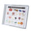 Kit de colección de rocas minerales Set 2 estuche transparente 16