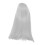Perruque pour poupée 18,5–21 cm Gris argenté Partie centrale 5