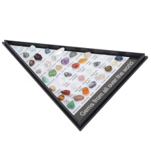 Kit di raccolta di rocce minerali Set 1, custodia trasparente
