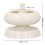 Bead Spinner piatto girevole in ABS 2.54x6.86cm per gioielli 2