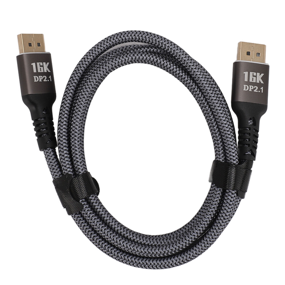 1.5M Displayport 2.1 Cable 16K 30Hz 40Gbps Male To Male For Freesync G Sync 9321335834254