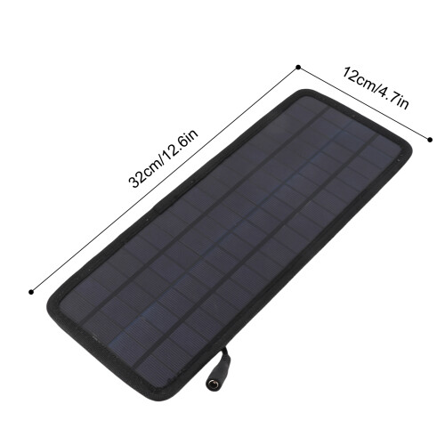 Ricaricabatterie solare da 12 V e 5 W mantenitore per auto e barca 1